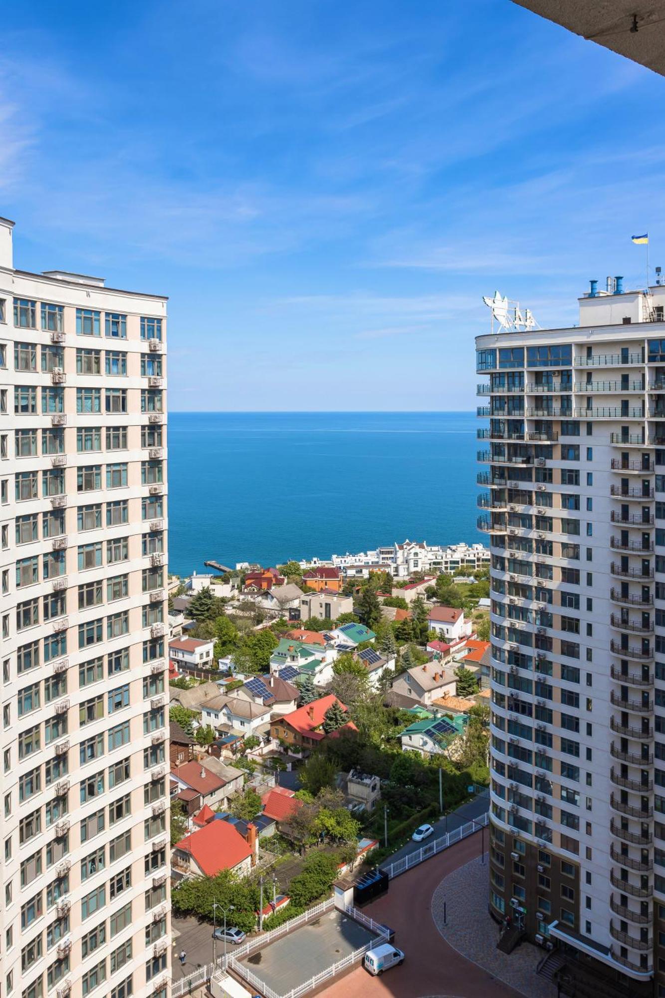Apartamento Direct Sea View Odesa Exterior foto
