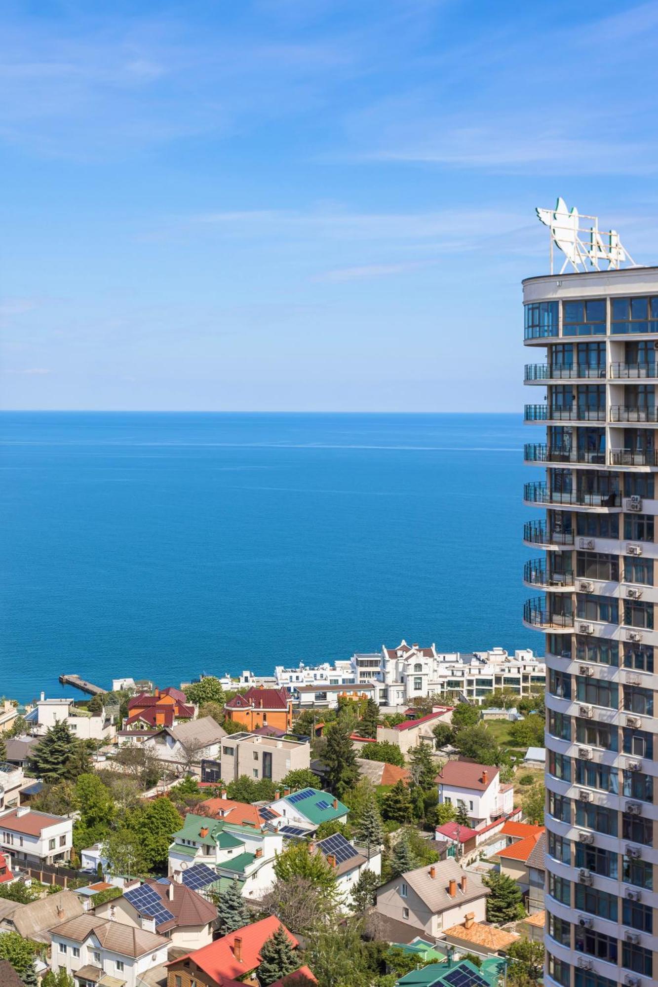 Apartamento Direct Sea View Odesa Exterior foto